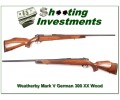 [SOLD] Weatherby Mark V Deluxe German 300 XX Wood near new!